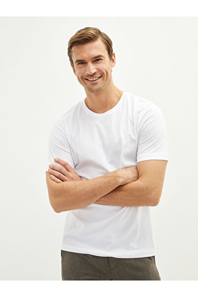 LC Waikiki Bisiklet Yaka Basic Kısa Kollu Pamuklu Tişört