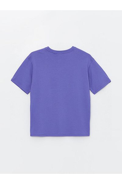 LC Waikiki Oversize dámské tričko Crew Neck Snoopy s krátkým rukávem