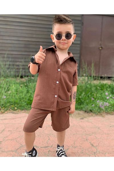 barin kids Детски летен комплект къси панталони