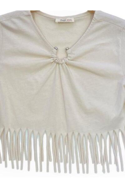 Çikoby Κοριτσίστικες φούστες Πλεκτή μπλούζα με φούντα