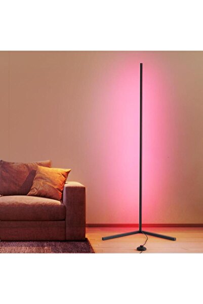 Mobzar Sese Duyarlı Köşe Lambaderi Mobil Kontrol-kumanda (SABİT RENKLER-ANİMASYONLU KAYAR MOD)