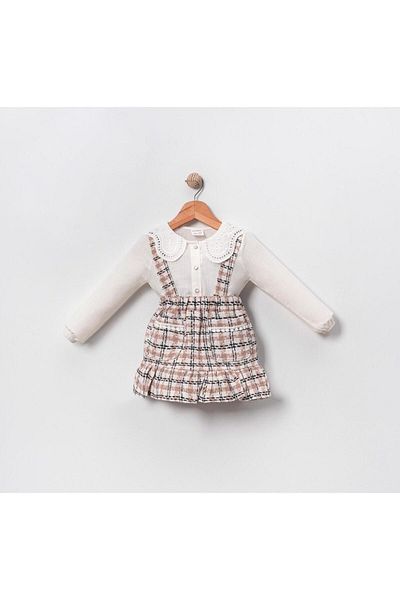 azecekids Baby collar tweed dress shirt set