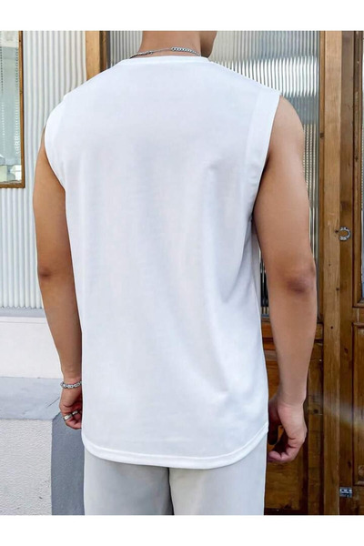 EFFRENATU Plus Size Sleeveless T-Shirt