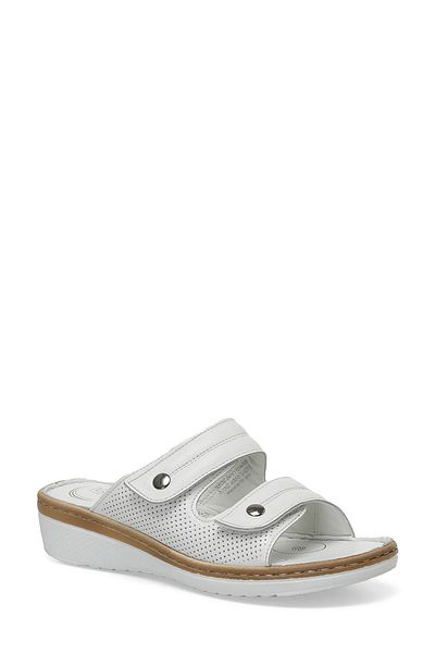 Polaris 5 Nokta 105128.Z4Fx White Women's Slippers