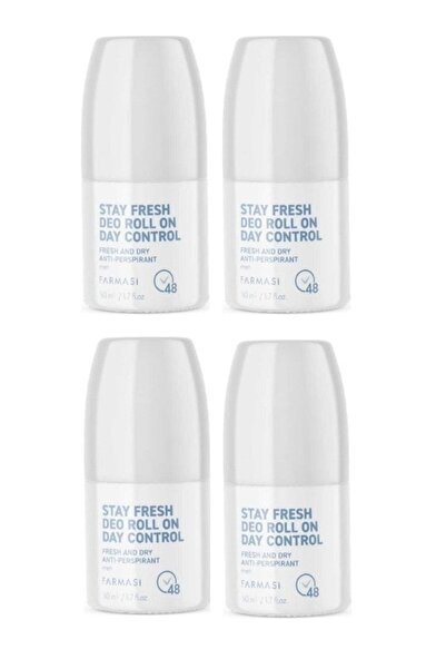 Farmasi Antı-perspırant Day Control Deo Roll On 50 Ml ( 4 Li Set)