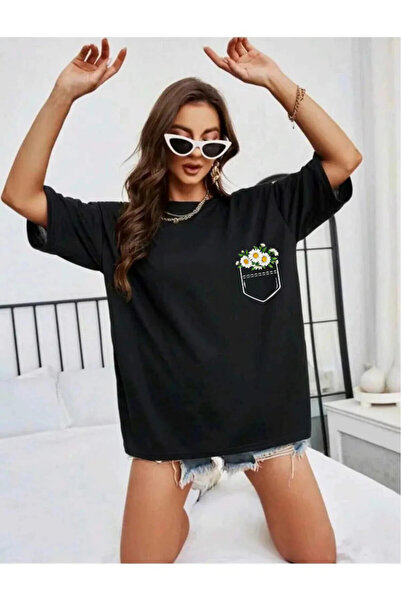Evomind In Cart 5 or More Purchases Get 1 T-Shirt as a Gift - Floral Printed ...