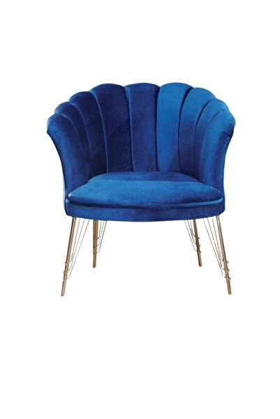 Ecem Life Mavi Papatya Cay Seti Tekli Berjer