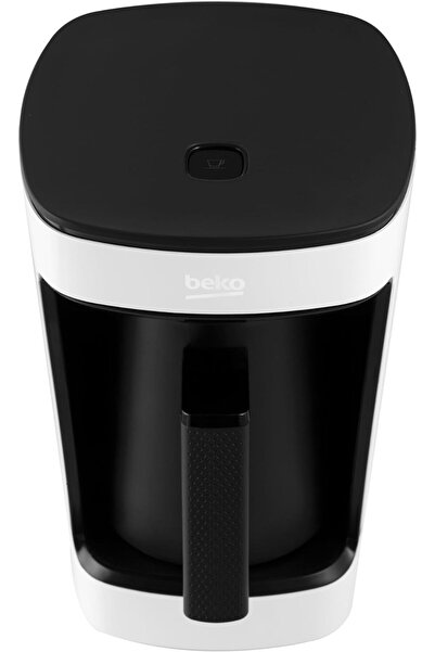Beko Turkish Coffee Machine, 580W, CookSense2, Audio & light warning, Anti Spil, 5 Cups - TKM2341W