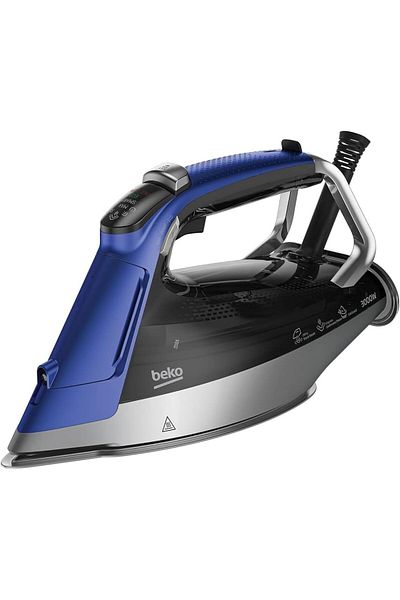 Beko Steam Iron Smart mode & SteamSense, Digital display, SuperGlide Ceramic Soleplate - SPA9130B