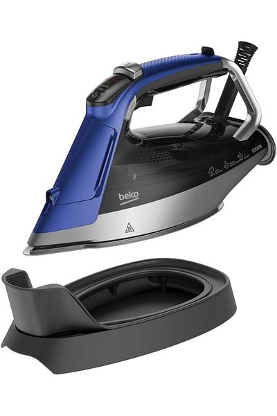 Beko Steam Iron Smart mode & SteamSense, Digital display, SuperGlide Ceramic Soleplate - SPA9130B