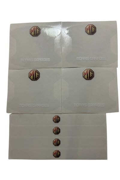 Rukye Shop MG Marka Logolu Oto Kapı Kolu Çizik Önleyici Yapışkan 8'li Set Mor...