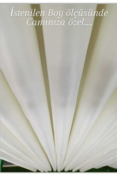 SütreTasarım 1.sınıf Atlas Saten Güneşlik Perde Istenılen Boy Ölçüsünde Camın...