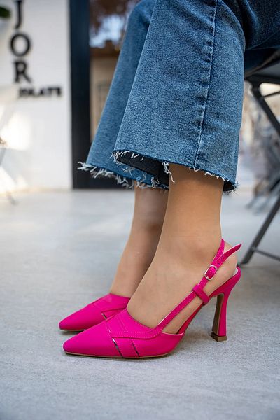 LAMİNTA Pantofi cu toc pentru femei Fuchsia Gleen