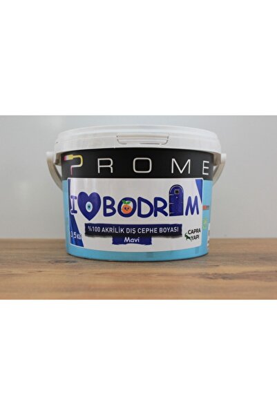 PROME Bodrum Mavisi %100 Akrilik Dış Cephe Boyası 3 Kg