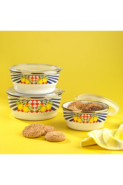 Schafer Sourtie 6 Piece Storage Container Set - 3 Colorful