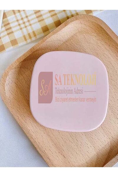 Lens Taşıma Saklama Kutusu ve Lens Takma Aparatı Seti Kare-Pembe