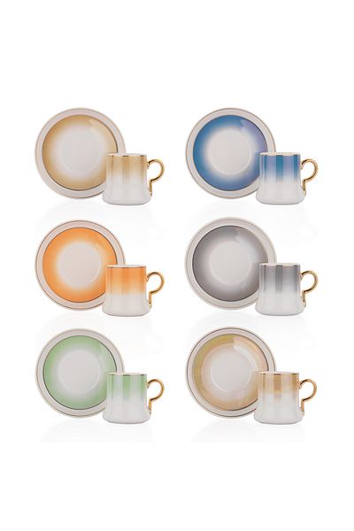 Schafer Belus 6-Person Coffee Cup Set 12 Pieces-asorti01