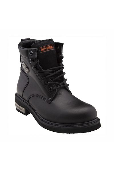 Harley Davidson Μαύρες δερμάτινες μπότες Gibson Unisex