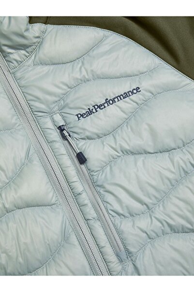 Peak Performance M Helium Down Hybrid Jacket Kadın Yeşil Mont