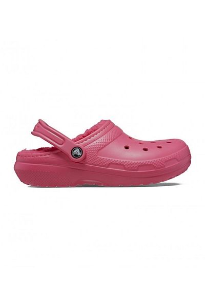 Crocs صندل كلاسيكي مبطن للجنسين203591-6VZ وردي