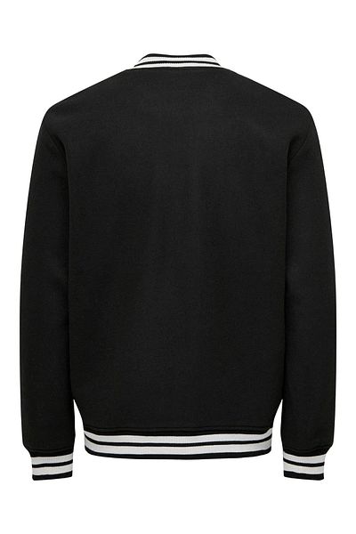 Only & Sons 22025212   Ανδρικό παλτό Only&Sons Μαύρο