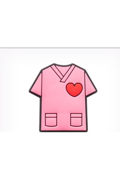 Crocs Heart Scrub Jibbitz Ayakkabı Terlik Süsü 10009446 J01095