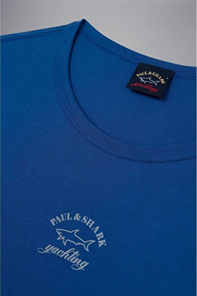 PAUL&SHARK Ανδρικό μπλε μπλουζάκι 12311663 -402