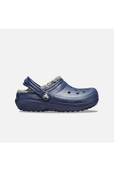 Crocs Classic Lined Clog K Çocuk Lacivert Terlik 207010-459