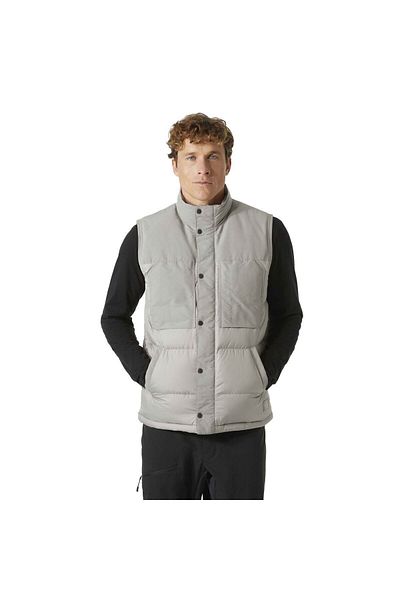 Helly Hansen سترة Isfjord Down سترة رمادية للرجال Hha.63074-hha.885