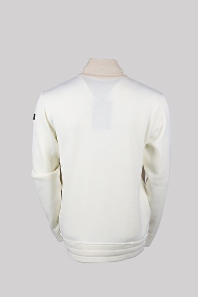 PAUL&SHARK Men's Cotton Regular Cut Comfortable Ecru Sweater13311152-360