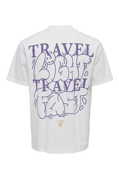 Only & Sons Ανδρικό T-shirt Onslayne Life Rlx Ss Tee - 22025299
