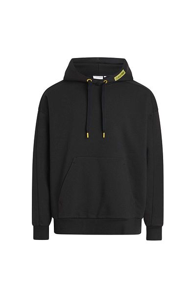 Calvin Klein Hooded Collar Black Men's Sweatshirt K10K112255BEH
