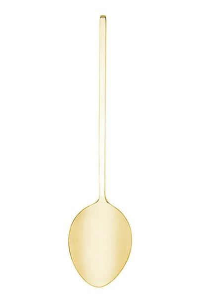 UNDERGROUND TRADE Gold Serving Presentation Spoon - Titanium Plated, Spoon for Tableware