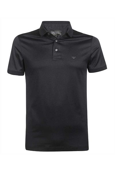 Emporio Armani Ανδρικό λογότυπο κοντομάνικο βαμβακερό μπλουζάκι με γιακά πόλο 8N1F98 1JUVZ-0920