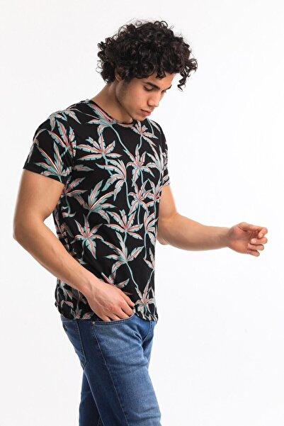 Superfly Tshirt Ανδρικό Μαύρο Tshirt 21601-02