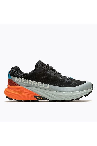 Merrell Agilty Peak 5 GTX Black/Tangerine Men's Road Running Shoes J068041