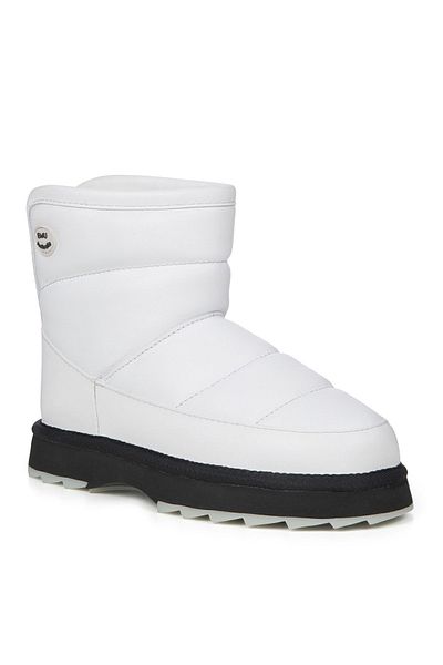 EMU Leather White Women's Boots VALERIE
