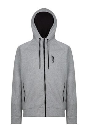 Superfly Men Kapu onlu Jacket Erkek Gri Sweatshirt 23217 8