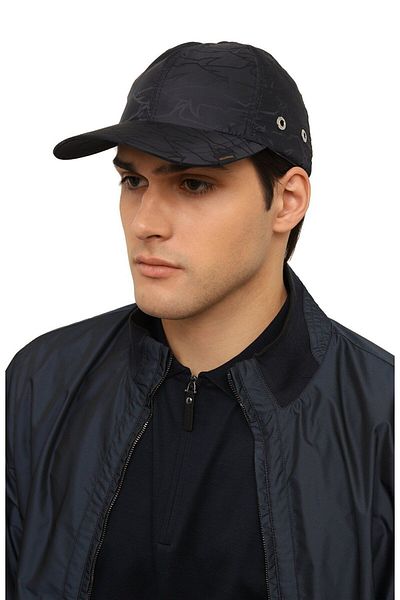 PAUL&SHARK Men's Daily Use Navy Blue Sports Cap with Brand Logo24417111-013