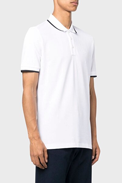 BOSS % 100 Pamuk Regular Fit  Düğmeli Polo Yaka T Shirt Erkek POLO YAKA T SHİ...