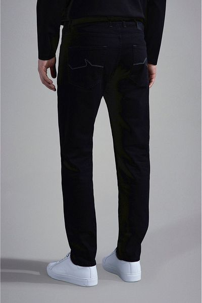 PAUL&SHARK Men's Logo 5 Pocket Denim Black Jeans13314105-011