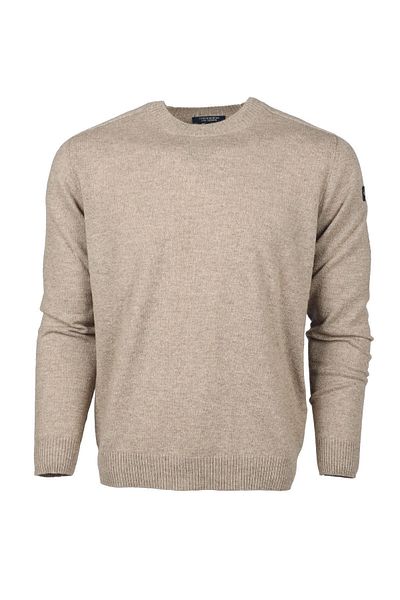 PAUL&SHARK Men's Long-sleeved Daily Use Regular Fit Beige Sweater13311331-207