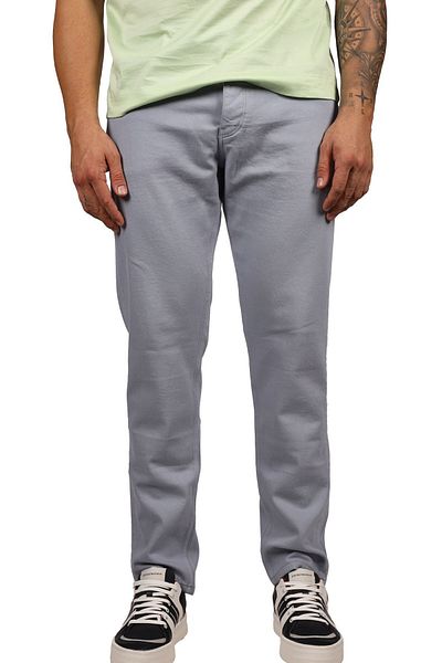 Emporio Armani Țesătură din bumbac pentru bărbați, blugi bleumarin cu logo-ul mărcii 3R1J75 1N03Z-0738