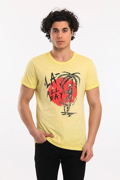 Superfly Tshirt Ανδρικό Tshirt Yellow 21690-22