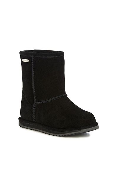 EMU Australia Brumby Lo Girls' Black Boots K10773-98