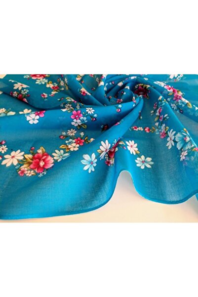 Başaran tekstil Pamuklu Yazma, Yemeni, Tülbent, 100x100cm %100 Pamuklu,terletmez