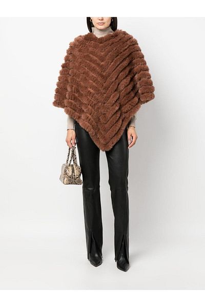 Liu Jo Women's Elegant Designed Patterned Casual Camel Shawl & Scarf & Scarf 2F3113T0300-91241