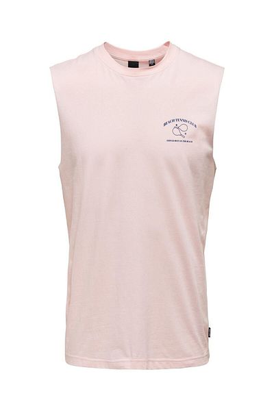 Only & Sons Ανδρικό ροζ εσώρουχο Alec Life Reg χωρίς μανίκια 22026059 -20