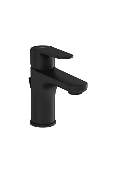 Artema صنبور حوض Root Round A4272236 (مع التحكم في السيفون) أسود غير لامع