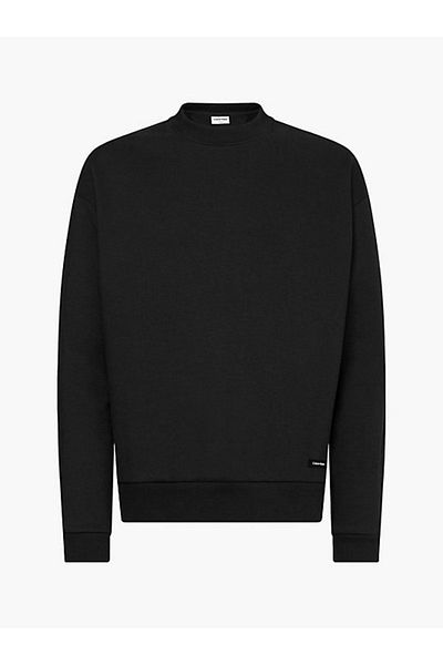 Calvin Klein Men's 100% Cotton Regular Taper Comfortable Black Sweatshirt K10k109977-beh